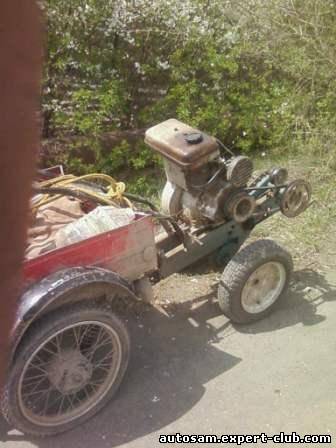 Самодельный мотоблок на базе мото коляски. 336x448 autosam.expert-club.com. Дата: 25.12.2011 Добавил: admin_admin.